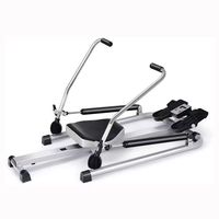 Máquina de remo hidráulica multifuncional para ejercicio en interiores, equipo de gimnasio para Fitness, remeros para culturismo con contador Digital