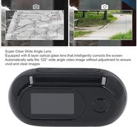 Caméra pour collier de chien 1080P, caméra légère pour collier d'animal de compagnie avec écran LCD de 0,96 pouces, 90 °   Caméra pour animaux de compagnie grand angle, mini, pour chats