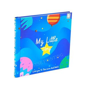 Libro de Bienvenida para Bebés Personalizado, Impresión de Libro con Espiral Oculto, Libro de Cuentos Personalizado - Product Image 2