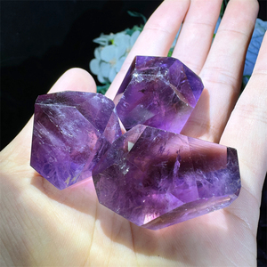 Venta al por mayor Cristales Piedras Cristal de alta calidad Artesanía Amatista natural Forma libre para regalos - Product Image 6