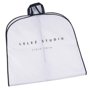 Sacs à vêtements pliables personnalisés en tissu non tissé, à la mode, avec fermetures éclair et <span class=keywords><strong>housses</strong></span> anti-poussière réutilisables <span class=keywords><strong>pour</strong></span> vêtements - Product Image 3