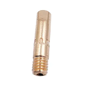 Torche de soudage Binzel 15ak avec embouts de contact en cuivre M6 0.6mm 0.8mm 1.0mm pour la réparation et le remplacement de la torche