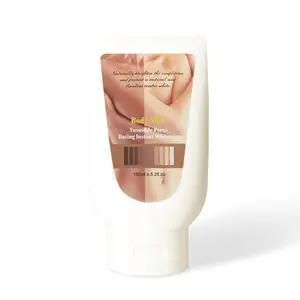 Custom Private Label Organic White Body Cream Moisturizing Milk Whitening Body Lotion For Black Skin
