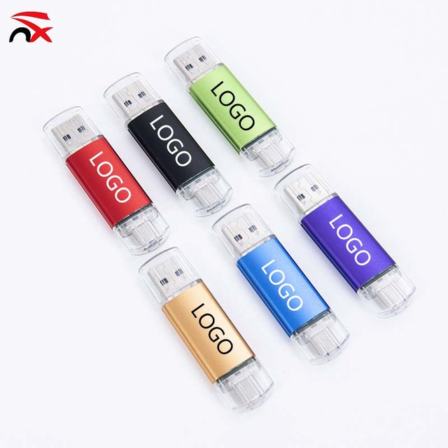 Wholesale Type-C Pendrive Flash Memory Stick OTG 8GB/16GB/32GB/64GB Usb Flash Drive