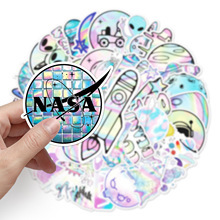 Autocollant de <span class=keywords><strong>moto</strong></span> personnalisé en PVC découpé à la forme, imperméable, résistant aux UV, couleurs vives, motif dessin animé, avec votre logo, pour emballage - Product Image 5