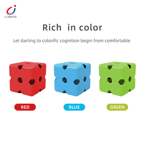 Chengji <span class=keywords><strong>Montessori</strong></span> educativo accatastamento castello giocattolo creativo 3D assemblare costruttore fai da te costruire castelli tunnel gioco tenda razzo - Product Image 5