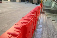 Barrera de seguridad contra inundaciones de plástico ABS personalizada, control de flujo, suministro de fábrica, buen precio