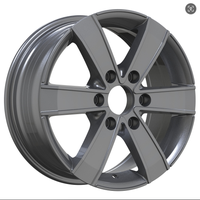 Jante Xinlin Flow Forming 16X7J ET54 PCD6X130 CB84.1 pour Mercedes Benz Vito Sprinter Classe V, jante de voiture de tourisme décalée