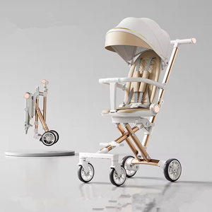 <span class=keywords><strong>Cochecito</strong></span> de Bebé Ligero de Diseño <span class=keywords><strong>Moderno</strong></span>, Plegable, para Niños, con Función de Sentarse y Reclinarse - Product Image 6
