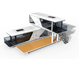 Maison-capsule Sinova 2026, conteneur habitable, maison-capsule en verre, maison-capsule conteneur <span class=keywords><strong>Hobbit</strong></span> - Product Image 2