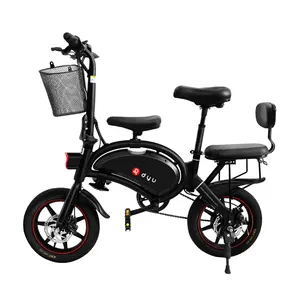 DYU 250W 36V vélos électriques Mini vélo 50cc casque pocket bike 49cc