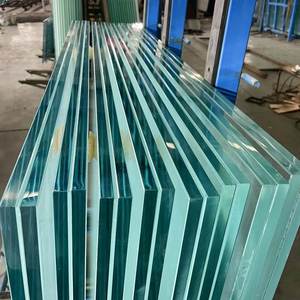 Verre de sécurité feuilleté trempé 6+6 8+8 PVB pour clôture de piscine sans cadre, balustrade - Product Image 3