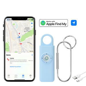 Alarma de Seguridad Personal Recargable con IOS Find My |   Linterna LED con Sirena de 130dB |   Localizador de Llaves/Equipaje con Recordatorio de Objetos Perdidos - Product Image 3
