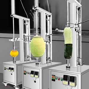 High Efficiency Single Head Cantaloupe & Watermelon Winter Melon Peeling <b>Machine</b> for <b>Fruits</b> & <b>Vegetables</b> - Product Image 1