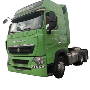 Prix Sinotruk HOWO nouveau Diesel CNG 10 roues robuste 4X2 6X4 371HP 400HP 430HP remorque semi-remorque tête remorquage tracteur camion