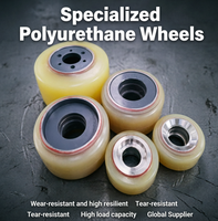 Prix d'usine 330 X145 X180 mm Roue en polyuréthane PU NICHIYU pour chariot élévateur Fabricant professionnel chinois