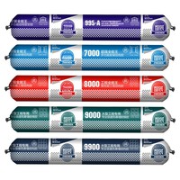 Scellant silicone neutre Zhichen 995, adhésif structurel pour la construction, résistant aux intempéries et imperméable pour les projets de murs extérieurs