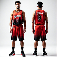 Maillot de basket-ball pour jeunes garçons, uniforme d'équipe doux et sûr pour les enfants, joueurs juniors, entraînement et matchs, polyester, séchage rapide
