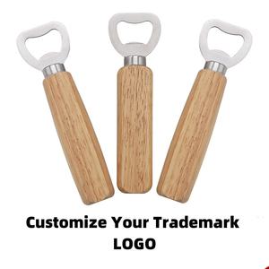 Customized Trademark Logo Wooden Handle <b>Beer</b> <b>Bottle</b> <b>Opener</b> Solid Wood <b>Beer</b> <b>Bottle</b> <b>Opener</b> - Product Image 4