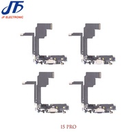 Cable flexible de carga para iPhone 15 Pro Max 15 Plus Puerto de cargador USB Conector de base