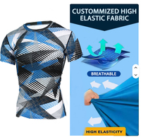 Vêtements de sport personnalisés en gros pour le jiu-jitsu, entraînement de combat, jeunes, fitness, rashguard BJJ