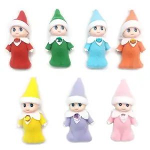 Wholesale custom hot Selling Mini Elf Dolls Multi Xmas Diamond Baby Elf Dolls For Kids
