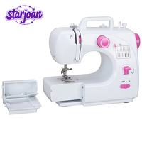 Machine à coudre domestique personnalisée 508, mini machine à coudre multifonction pour ateliers de confection