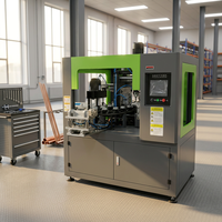 Machine automatique de fabrication de bocaux PET/PE/PP Degree DEG-A2-120MM, diamètre max. 170 mm, force de serrage 300 kN, pour PLC FESTO Rotary