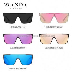 Custom Wholesale Copper <b>Frame</b> High Quality Fashion Tac Lens Side Shield Safety UV400 <b>Clip</b> on Sunglasses Gold Blue for Women - Product Image 5
