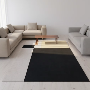 Alfombras Comerciales para Habitaciones de <span class=keywords><strong>Hotel</strong></span>, Sintéticas, Reversibles, Modernas, con Diseño de Patchwork, Anudadas a Mano, Resistentes a las Manchas, Antideslizantes, de Pelo Cortado de 7-20 mm - Product Image 5