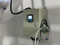 Contrôleur numérique industriel en ligne CL650 pour le chlore résiduel et le pH de l'eau en laboratoire