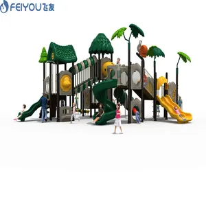 Children Playground Outdoor Feiyou Commercial Outdoor Plastic Playground For Children Amusement Park Playground Equipment