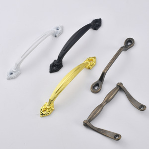 Furniture Handle Zinc Alloy Bar Traditional Cabinet <b>Door</b> Hardware Durable - Product Image 3