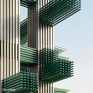 Vincentaa Scultura Astratta in Acciaio Inossidabile per Esterni, Decorazione Artistica per Spazi Pubblici - Product Image 3