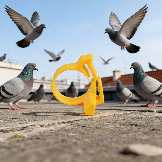Waterproof Programmable Pigeon RFID Foot Ring 860-960MHz Animal Tracking Leg Tag for Bird Identification Access Control