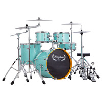 Performer Instruments 5 Drums 2 3 4 Cymbals Grade Examination for Beginners Practice for Adults Drum Kit Jazz Drum