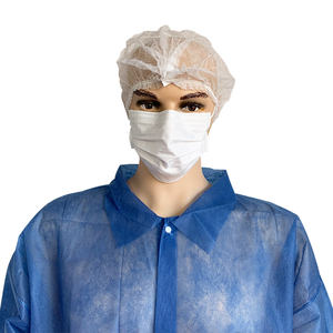 <span class=keywords><strong>Blouse</strong></span> de protection <span class=keywords><strong>jetable</strong></span> non tissée anti-poussière pour laboratoire, usage alimentaire et industriel, SPP Col Classique, du fabricant Xiantao - Product Image 2