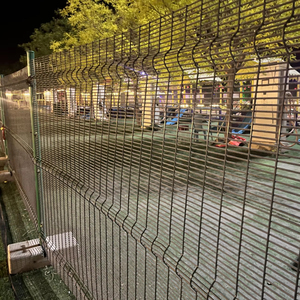 Valla antiescalada de alta seguridad Metal 358 Valla de malla de alambre de seguridad para estación de energía ferroviaria de límite de aeropuerto - Product Image 3