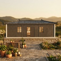 Maison conteneur préfabriquée mobile de 20 pieds, prête à l'emploi, démontable, pour bureau portable
