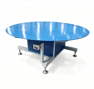 Transportador de Mesa Redonda de 3600 mm de Diámetro, Motor de 2.2 kW, Carga de 1300 kg, Acumulador Rotatorio Industrial con Rodamiento de Alta Resistencia, Fácil de Operar - Product Image 1