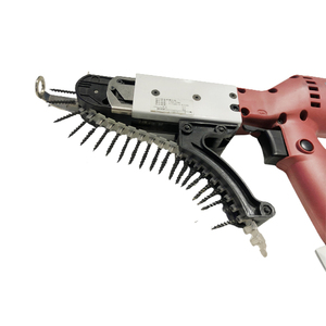 Pistola de clavos de cadena inalámbrica automática portátil, pistola de tornillo eléctrica <span class=keywords><strong>para</strong></span> paneles de yeso <span class=keywords><strong>para</strong></span> <span class=keywords><strong>grapadora</strong></span> de aire de madera - Product Image 4