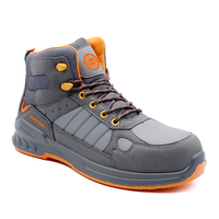 Bottes de travail MaxiTough pour la construction et la randonnée, imperméables, en cuir microfibre, avec embout en fibre de verre, semelle extérieure en PU, logo personnalisé