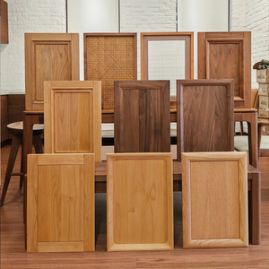 Ante per Mobili <span class=keywords><strong>da</strong></span> Cucina in Legno Massello di Quercia Stile Americano di Alta Qualità, Personalizzabili - Product Image 1