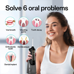 2025 Venta caliente portátil Ipx7 <span class=keywords><strong>Dental</strong></span> Water Flosser para limpieza de dientes <span class=keywords><strong>Irrigador</strong></span> oral inalámbrico con 4 modos - Product Image 3