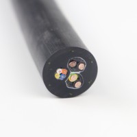 Chaîne de traction pour câbles électriques, câble en cuivre toronné blindé à haute résistance à la traction, équipement de levage et de transport, PVC 16AWG