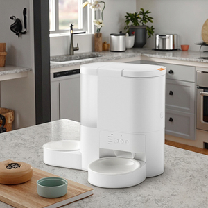 7L thực phẩm nước thông minh hẹn giờ vật nuôi trung chuyển thép không gỉ Tự động chó mèo thực phẩm quả ứng dụng kiểm soát <span class=keywords><strong>video</strong></span> Thông Minh Pin - Product Image 1