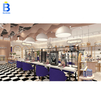 Étagère de vernis à ongles murale Offre Spéciale présentoir vitrine de produits de beauté vitrine de parfum salon de manucure réception