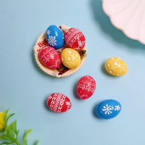 100 Piezas de Huevos de Pascua en Miniatura, Decoraciones de Pascua, Manualidades, Regalo para Niños, Adorno para Fiestas de Pascua en Casa - Product Image 4