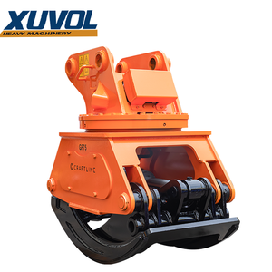Grappin forestier rotatif à haute résistance Xuvol pour excavateur de 20 à 25 tonnes avec moteur de réduction à piston - Product Image 2