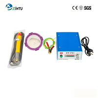 Mini type flocage électrostatique machine XT-F01 avec flock boîte